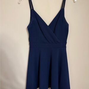 Navy Blue Dress